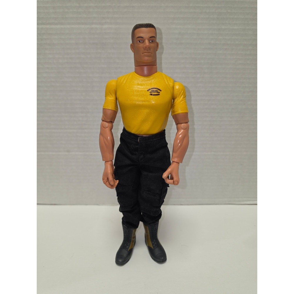 vintage 1996‎ GI Joe Fire Department action figure yellow